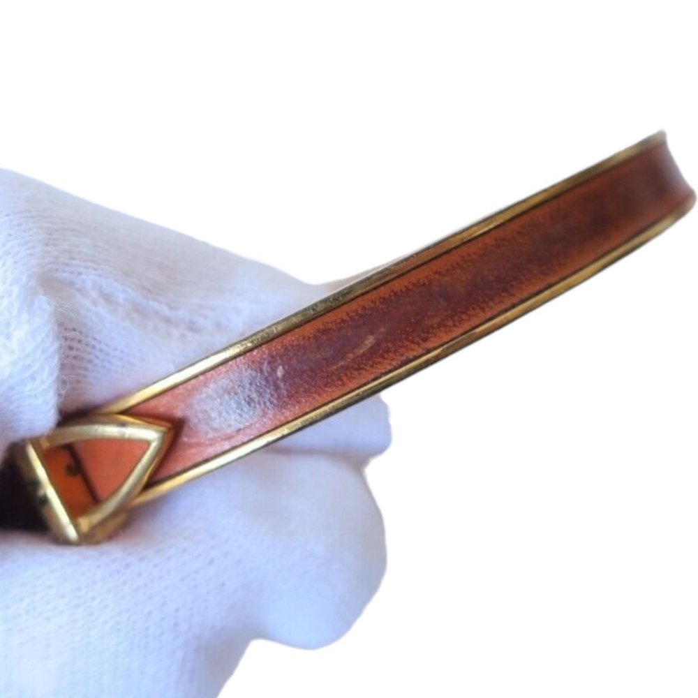 978249M Hermes Bracelet Bangle Orange - Picture 9 of 14